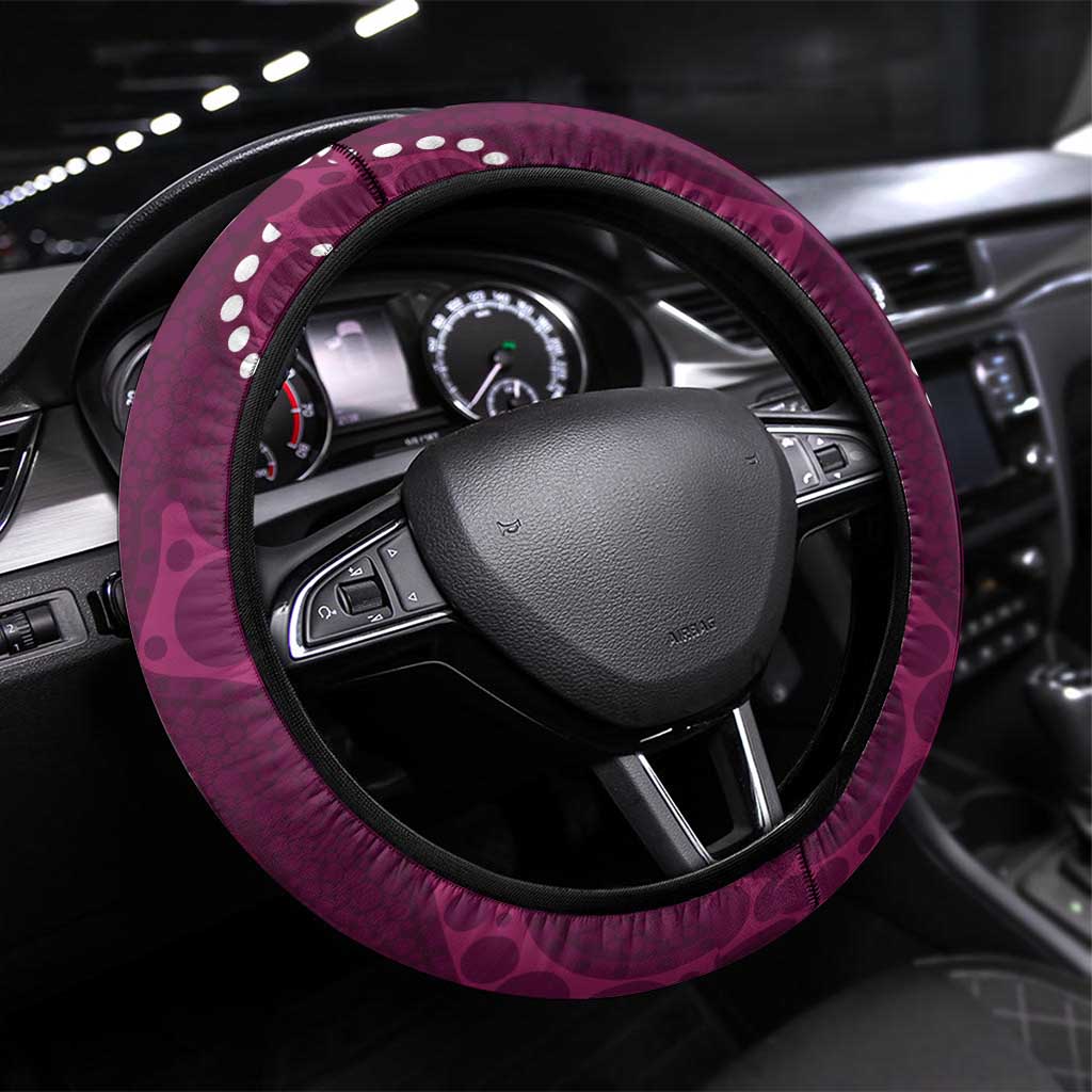 Sea Eagles NAIDOC Week 2026 Steering Wheel Cover 50 Years of Deadly Aboriginal Art