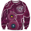 Sea Eagles NAIDOC Week 2026 Personalised Sweatshirt 50 Years of Deadly Aboriginal Art