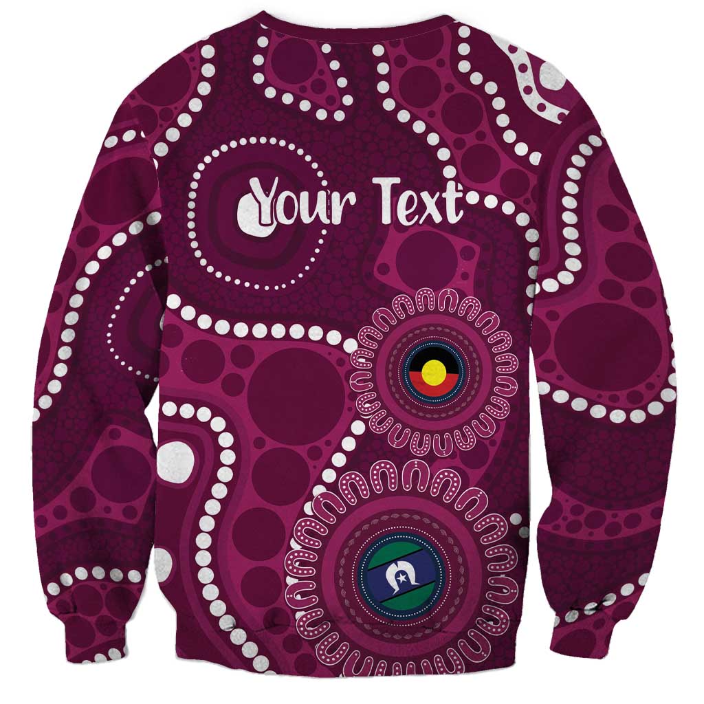 Sea Eagles NAIDOC Week 2026 Personalised Sweatshirt 50 Years of Deadly Aboriginal Art