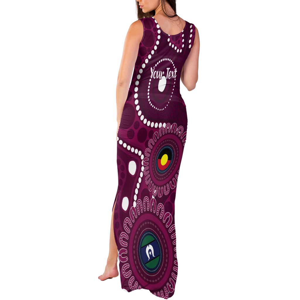 Sea Eagles NAIDOC Week 2026 Personalised Tank Maxi Dress 50 Years of Deadly Aboriginal Art
