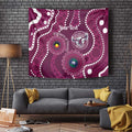 Sea Eagles NAIDOC Week 2026 Personalised Tapestry 50 Years of Deadly Aboriginal Art