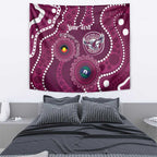 Sea Eagles NAIDOC Week 2026 Personalised Tapestry 50 Years of Deadly Aboriginal Art