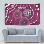 Sea Eagles NAIDOC Week 2026 Personalised Tapestry 50 Years of Deadly Aboriginal Art