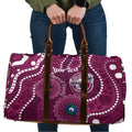 Sea Eagles NAIDOC Week 2026 Personalised Travel Bag 50 Years of Deadly Aboriginal Art