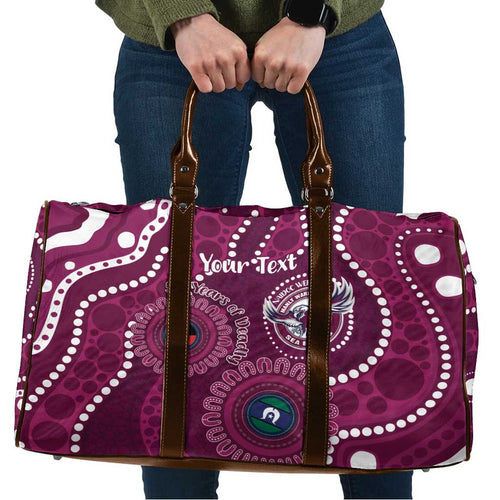 Sea Eagles NAIDOC Week 2026 Personalised Travel Bag 50 Years of Deadly Aboriginal Art
