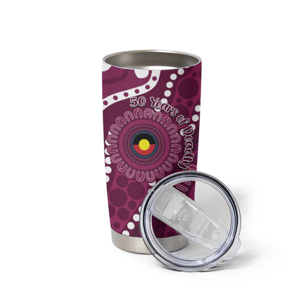 Sea Eagles NAIDOC Week 2026 Personalised Tumbler Cup 50 Years of Deadly Aboriginal Art