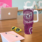 Sea Eagles NAIDOC Week 2026 Personalised Tumbler With Handle 50 Years of Deadly Aboriginal Art