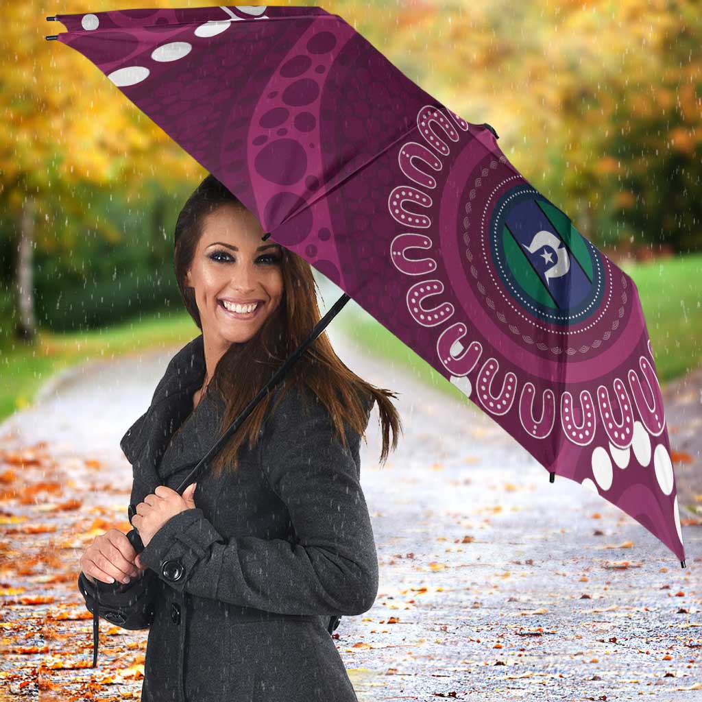 Sea Eagles NAIDOC Week 2026 Personalised Umbrella 50 Years of Deadly Aboriginal Art