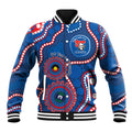 Knights NAIDOC Week 2026 Personalised Baseball Jacket 50 Years of Deadly Aboriginal Art