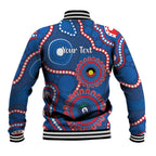 Knights NAIDOC Week 2026 Personalised Baseball Jacket 50 Years of Deadly Aboriginal Art