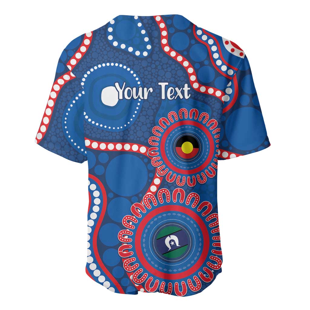 Knights NAIDOC Week 2026 Personalised Baseball Jersey 50 Years of Deadly Aboriginal Art