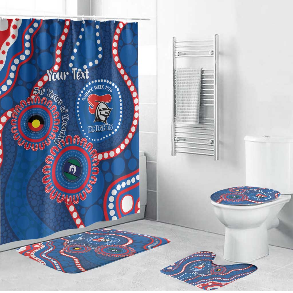 Knights NAIDOC Week 2026 Personalised Bathroom Set 50 Years of Deadly Aboriginal Art