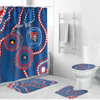 Knights NAIDOC Week 2026 Personalised Bathroom Set 50 Years of Deadly Aboriginal Art