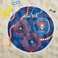 Knights NAIDOC Week 2026 Personalised Beach Blanket 50 Years of Deadly Aboriginal Art