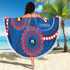 Knights NAIDOC Week 2026 Personalised Beach Blanket 50 Years of Deadly Aboriginal Art