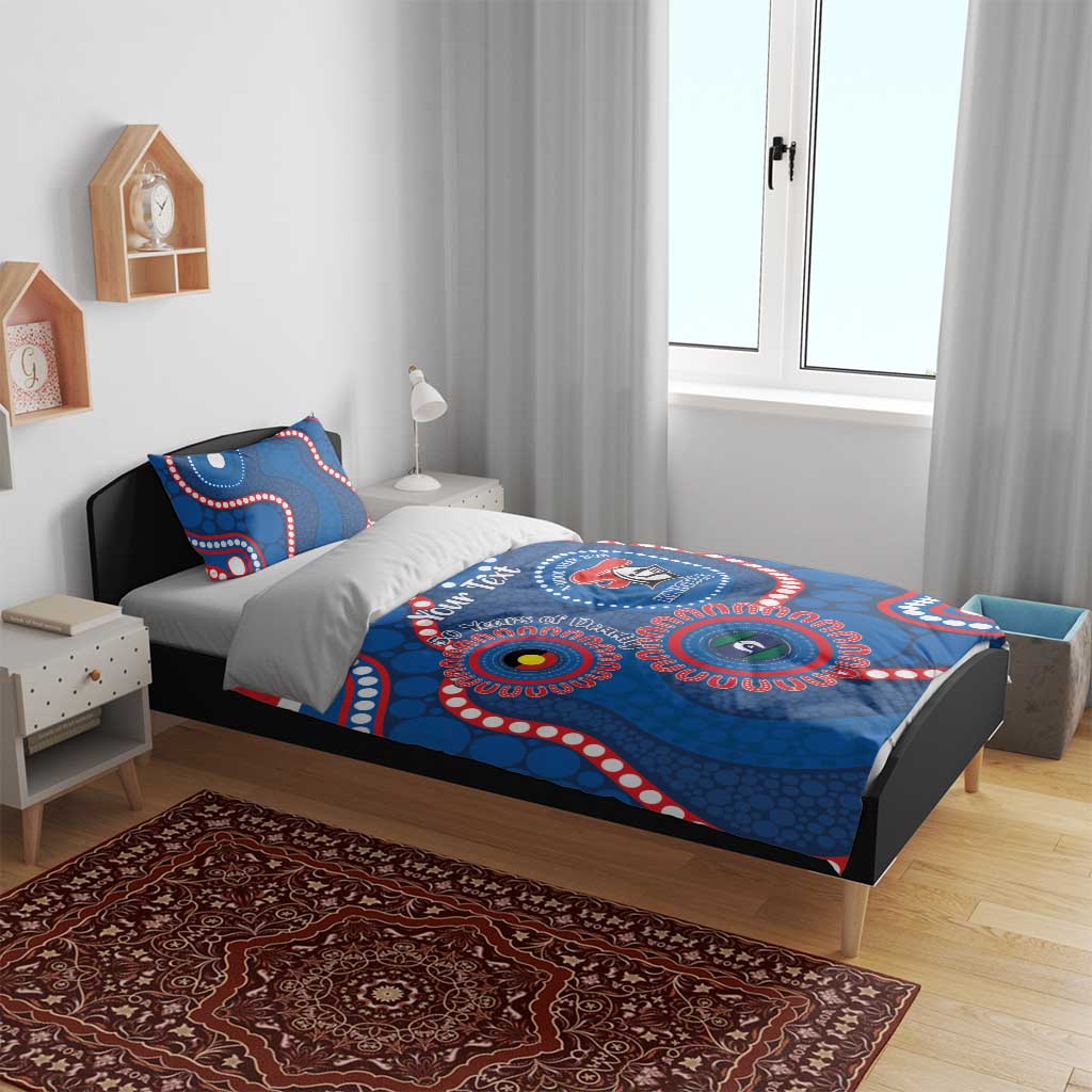 Knights NAIDOC Week 2026 Personalised Bedding Set 50 Years of Deadly Aboriginal Art