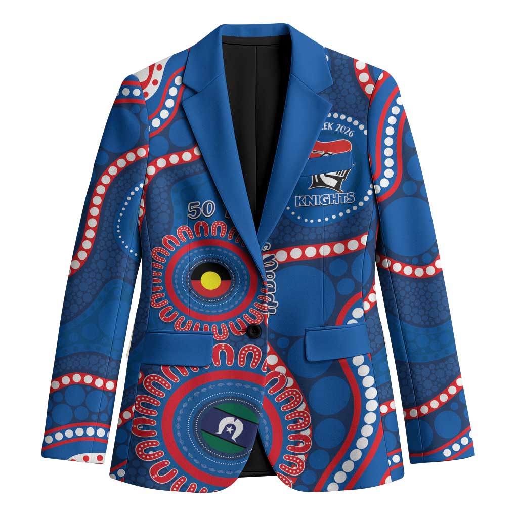 Knights NAIDOC Week 2026 Personalised Blazer 50 Years of Deadly Aboriginal Art
