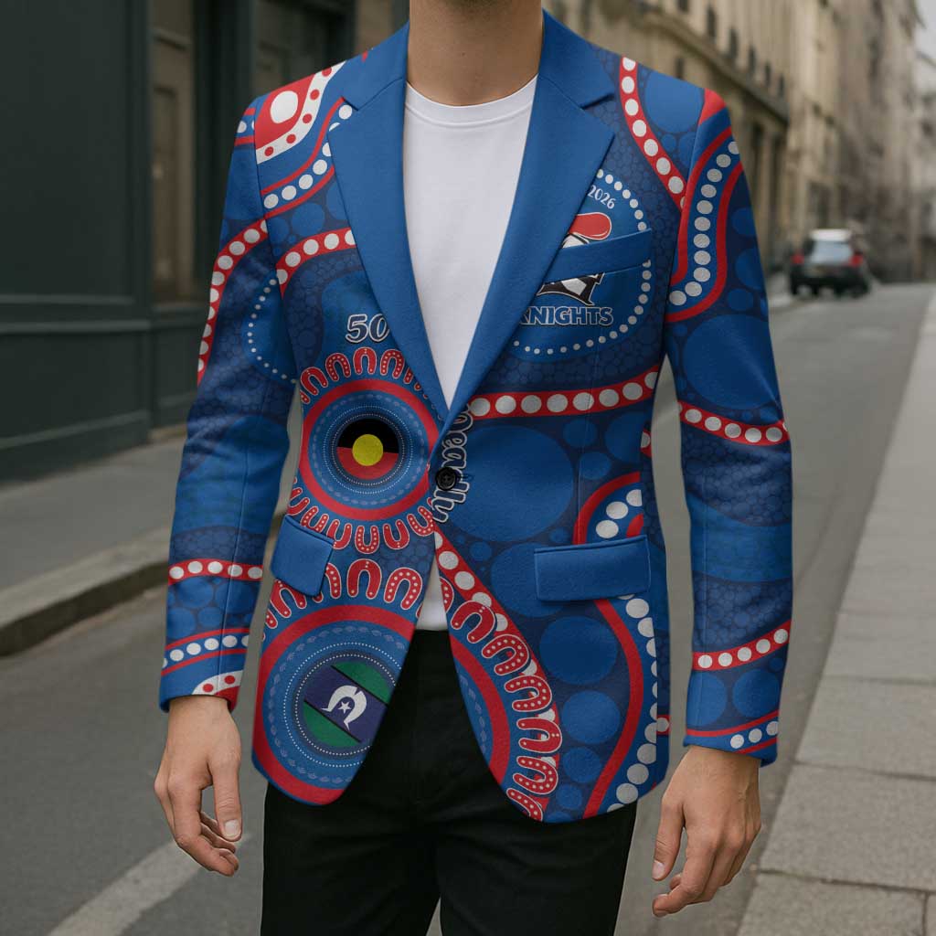 Knights NAIDOC Week 2026 Personalised Blazer 50 Years of Deadly Aboriginal Art