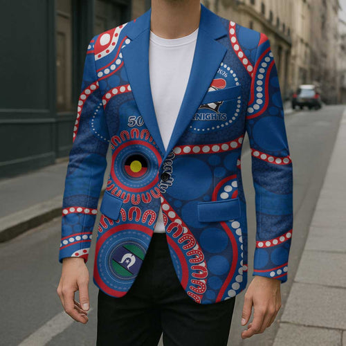 Knights NAIDOC Week 2026 Personalised Blazer 50 Years of Deadly Aboriginal Art