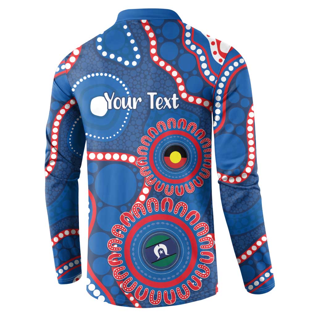 Knights NAIDOC Week 2026 Personalised Button Sweatshirt 50 Years of Deadly Aboriginal Art
