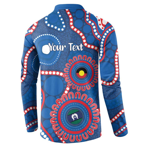 Knights NAIDOC Week 2026 Personalised Button Sweatshirt 50 Years of Deadly Aboriginal Art