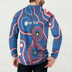 Knights NAIDOC Week 2026 Personalised Button Sweatshirt 50 Years of Deadly Aboriginal Art