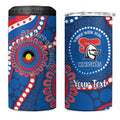 Knights NAIDOC Week 2026 Personalised 4 in 1 Can Cooler Tumbler 50 Years of Deadly Aboriginal Art