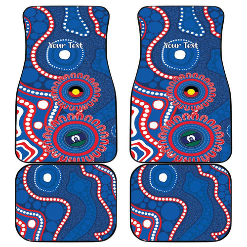Knights NAIDOC Week 2026 Personalised Car Mats 50 Years of Deadly Aboriginal Art