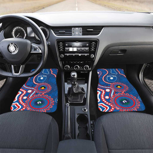 Knights NAIDOC Week 2026 Personalised Car Mats 50 Years of Deadly Aboriginal Art