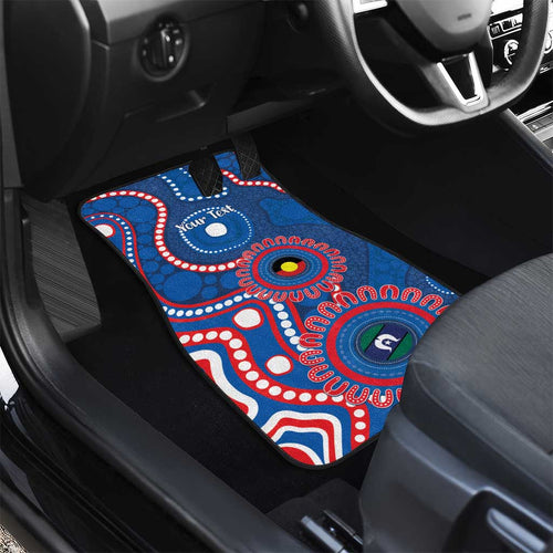 Knights NAIDOC Week 2026 Personalised Car Mats 50 Years of Deadly Aboriginal Art