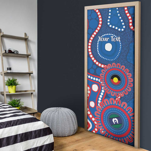 Knights NAIDOC Week 2026 Personalised Door Cover 50 Years of Deadly Aboriginal Art