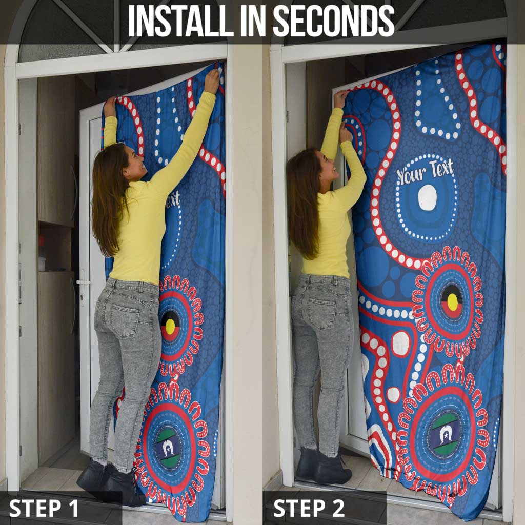 Knights NAIDOC Week 2026 Personalised Door Cover 50 Years of Deadly Aboriginal Art