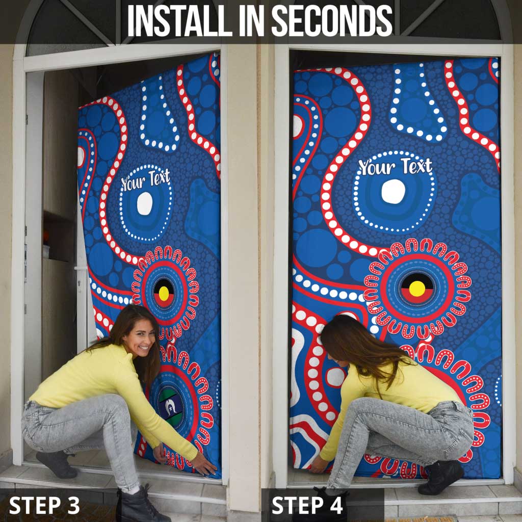 Knights NAIDOC Week 2026 Personalised Door Cover 50 Years of Deadly Aboriginal Art
