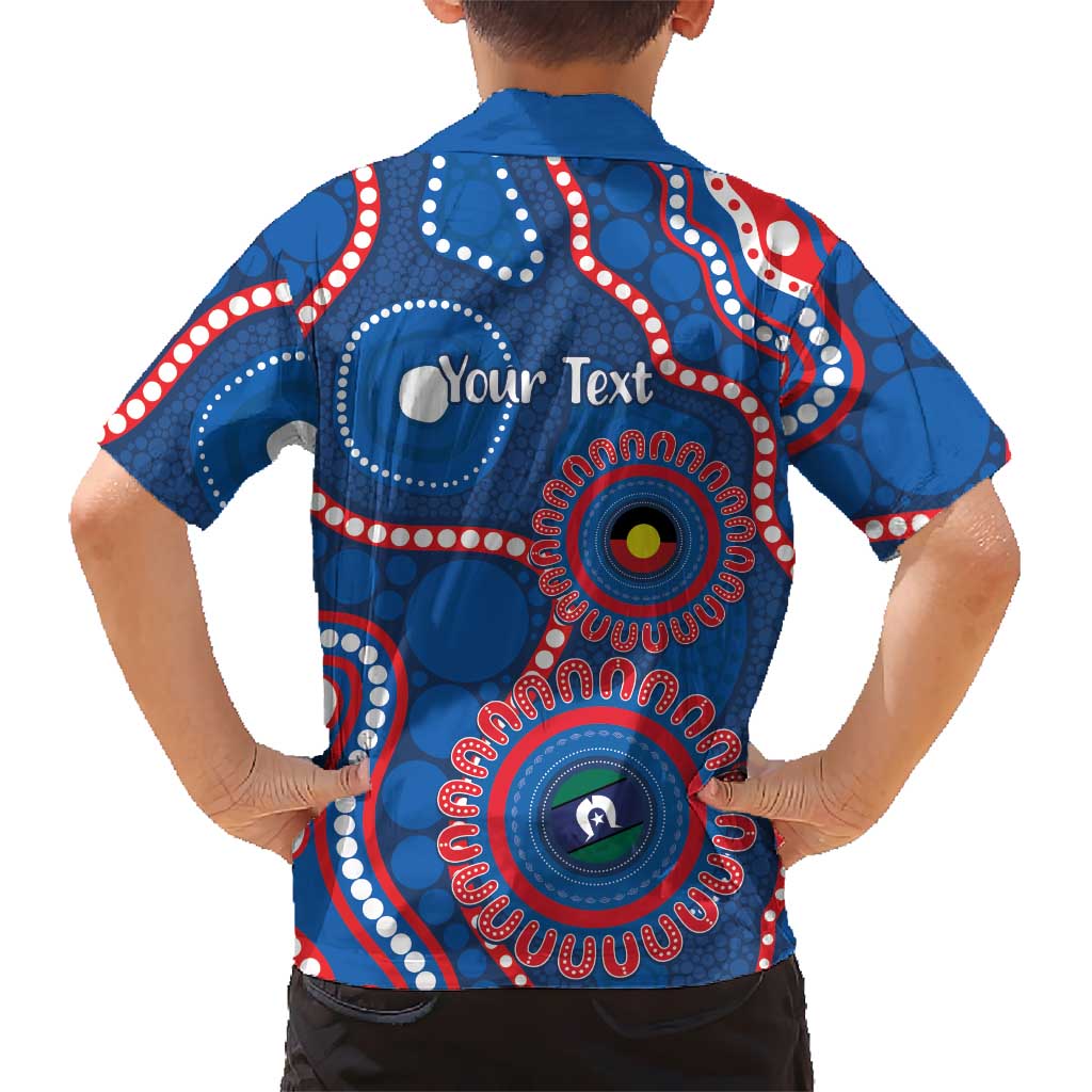 Knights NAIDOC Week 2026 Personalised Family Matching Off Shoulder Maxi Dress and Hawaiian Shirt 50 Years of Deadly Aboriginal Art