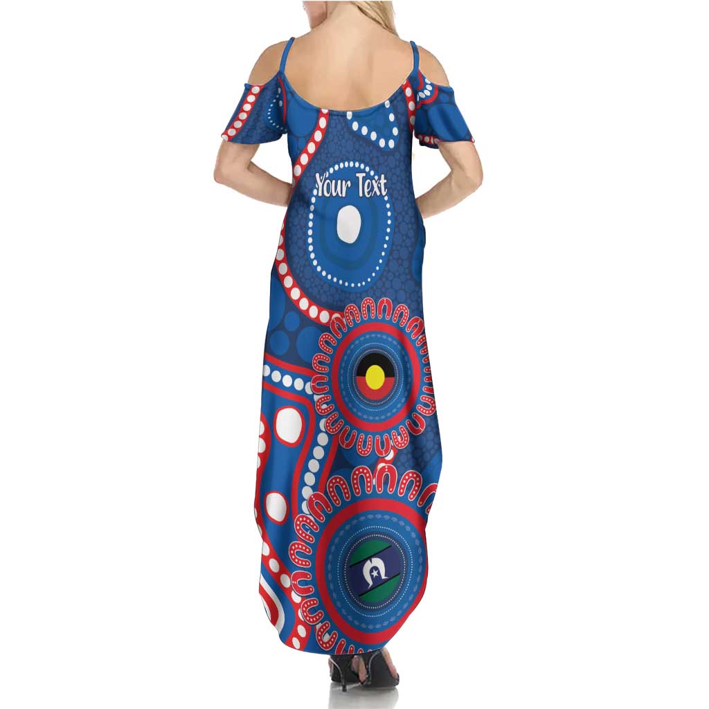 Knights NAIDOC Week 2026 Personalised Family Matching Summer Maxi Dress and Hawaiian Shirt 50 Years of Deadly Aboriginal Art