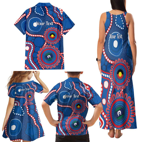 Knights NAIDOC Week 2026 Personalised Family Matching Tank Maxi Dress and Hawaiian Shirt 50 Years of Deadly Aboriginal Art