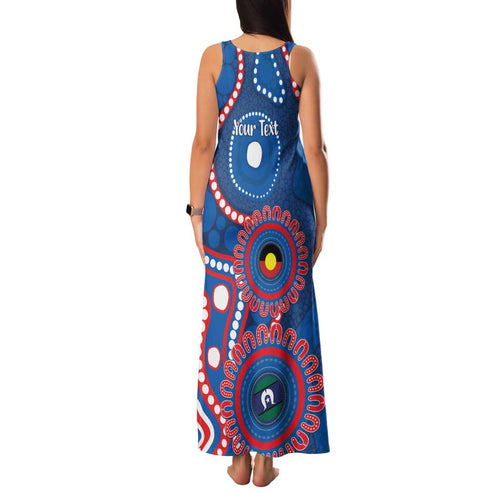 Knights NAIDOC Week 2026 Personalised Family Matching Tank Maxi Dress and Hawaiian Shirt 50 Years of Deadly Aboriginal Art