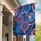 Knights NAIDOC Week 2026 Personalised Garden Flag 50 Years of Deadly Aboriginal Art