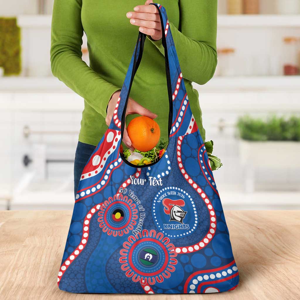 Knights NAIDOC Week 2026 Personalised Grocery Bag 50 Years of Deadly Aboriginal Art