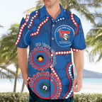 Knights NAIDOC Week 2026 Personalised Hawaiian Shirt 50 Years of Deadly Aboriginal Art