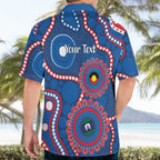 Knights NAIDOC Week 2026 Personalised Hawaiian Shirt 50 Years of Deadly Aboriginal Art