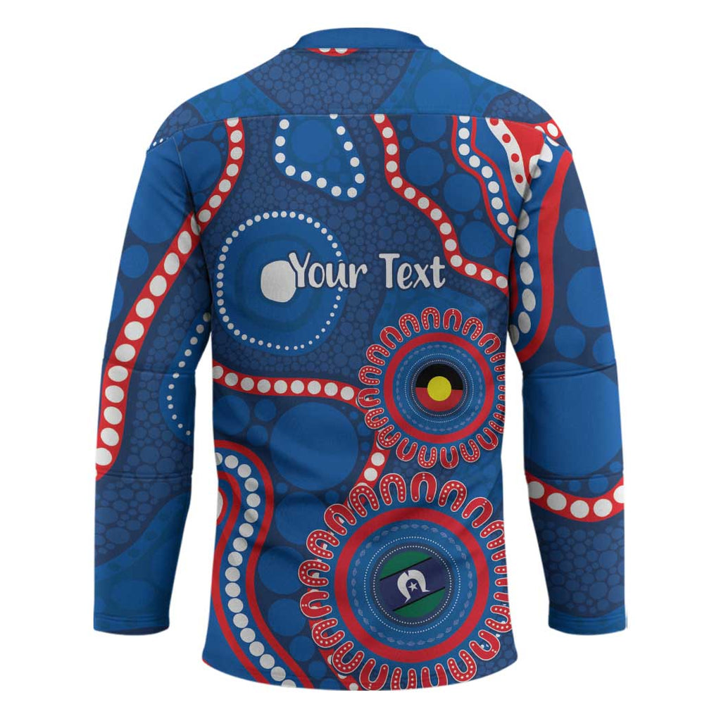 Knights NAIDOC Week 2026 Personalised Hockey Jersey 50 Years of Deadly Aboriginal Art