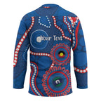 Knights NAIDOC Week 2026 Personalised Hockey Jersey 50 Years of Deadly Aboriginal Art