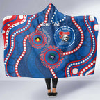 Knights NAIDOC Week 2026 Personalised Hooded Blanket 50 Years of Deadly Aboriginal Art