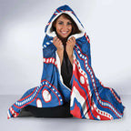 Knights NAIDOC Week 2026 Personalised Hooded Blanket 50 Years of Deadly Aboriginal Art