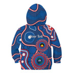 Knights NAIDOC Week 2026 Personalised Kid Hoodie 50 Years of Deadly Aboriginal Art