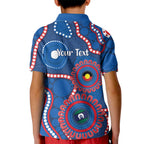 Knights NAIDOC Week 2026 Personalised Kid Polo Shirt 50 Years of Deadly Aboriginal Art