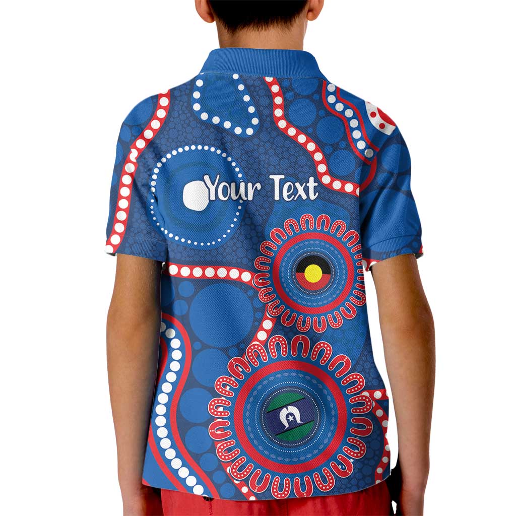 Knights NAIDOC Week 2026 Personalised Kid Polo Shirt 50 Years of Deadly Aboriginal Art