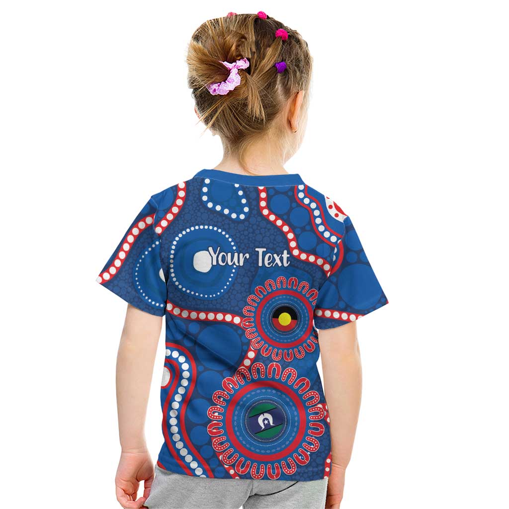 Knights NAIDOC Week 2026 Personalised Kid T Shirt 50 Years of Deadly Aboriginal Art