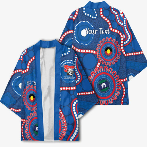 Knights NAIDOC Week 2026 Personalised Kimono 50 Years of Deadly Aboriginal Art